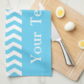 Barbaods Surf Wave Zickzack anpassbar Handtuch (Viertel Falte)