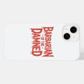 Barbar des gotischen Horrors der Verdammten Case-Mate iPhone Hülle (Rückseite (Horizontal))