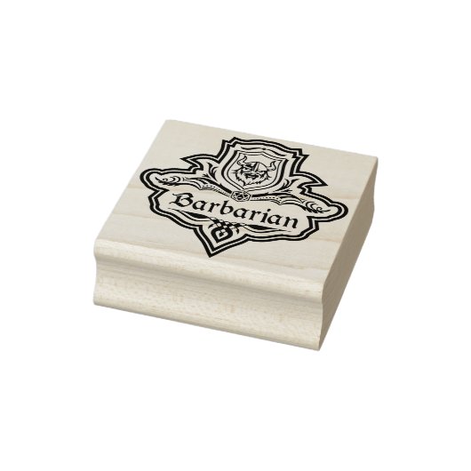 Barbar Gummistempel (Stempel)