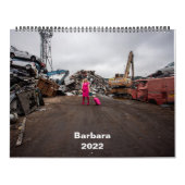 Barbara 2022 Calendar Scrapyard von Evija Laivina Kalender (Titelbild)