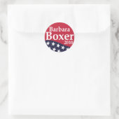 Barbara Boxer 2010 Lapel Stickers (Tasche)