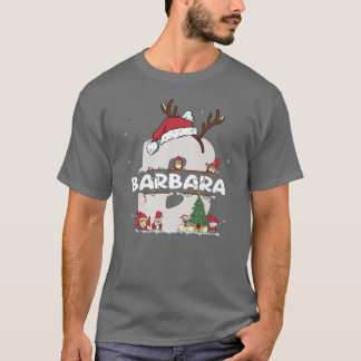 Barbara Christmas w Barbara Name für lustige Weihn T-Shirt