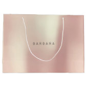 BARBARA Gold Blush Präzisionsgeschenk Große Geschenktüte (Rückseite)