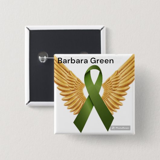 Barbara Green  Button (Vorne & Hinten)