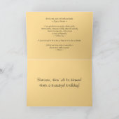 Barbara Hawaiian Happy Birthday Tropical Sunset Karte (Innenseite)