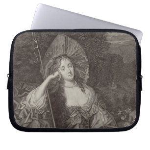 Barbara-Herzogin von Cleaveland (1641-1709) als Laptopschutzhülle