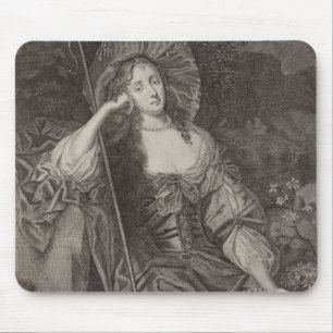 Barbara-Herzogin von Cleaveland (1641-1709) als Mousepad