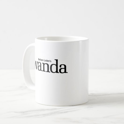 Barbara Loden's Wanda Tasse (Vorderseite Links)