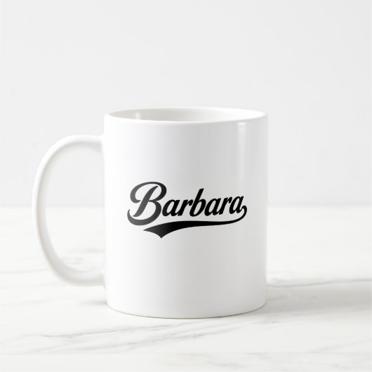 Barbara name first last family gifts kaffeetasse (Links)