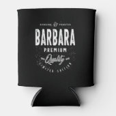 Barbara Personalisiert Name Birthday Gift Dosenkühler (Vorderseite)