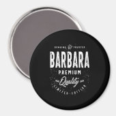 Barbara Personalisiert Name Birthday Gift Magnet (Vorderseite/Rückseite)