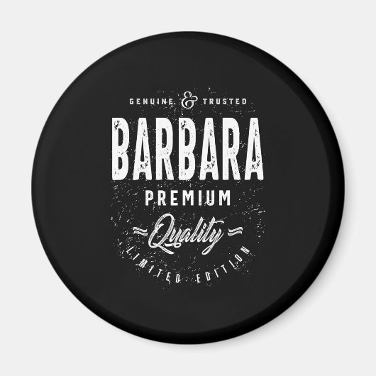 Barbara Personalisiert Name Birthday Gift Magnet (Vorne)