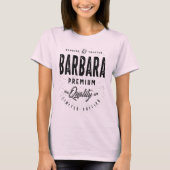 Barbara Personalisiert Name Birthday Gift T-Shirt (Vorderseite)