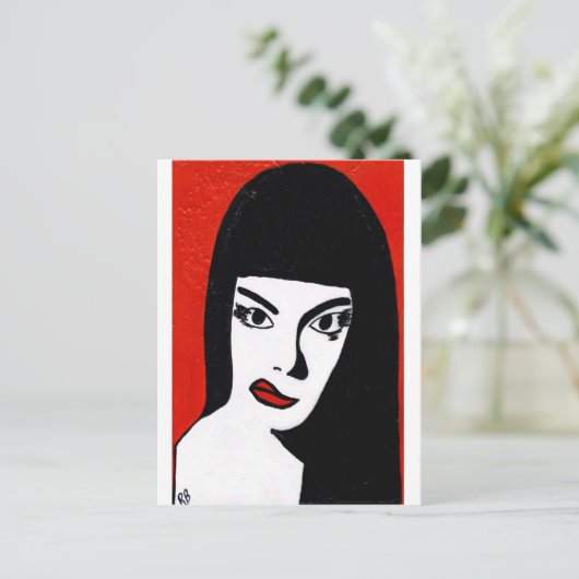 Barbara Postcard Postkarte (Stehend Vorderseite)