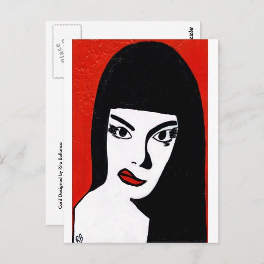 Barbara Postcard Postkarte (Vorne/Hinten)