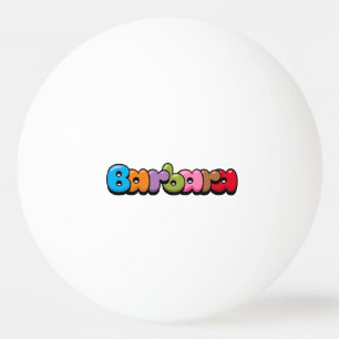 Barbara Tischtennisball