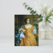 Barbara Villiers Duchess von Cleveland Postkarte (Stehend Vorderseite)