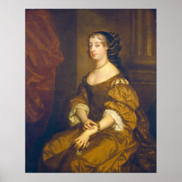 Barbara Villiers - Sir Peter Lely Fine Art Poster