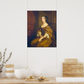 Barbara Villiers - Sir Peter Lely Fine Art Poster (Küche)