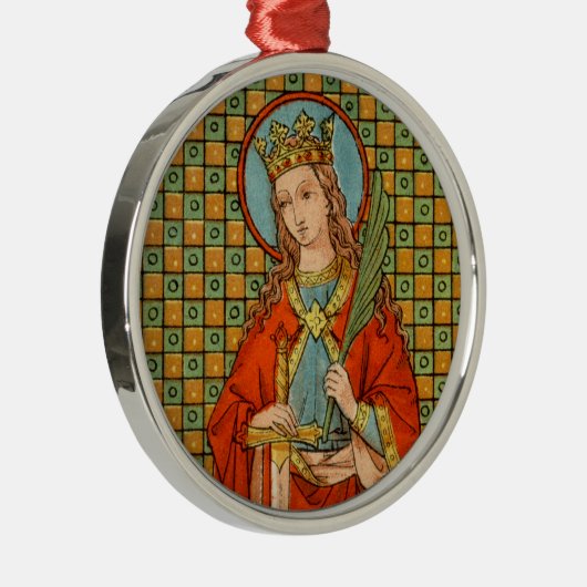 Barbara von Nicomedia (JP 01) Ornament Aus Metall (Rechts)