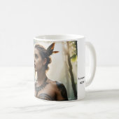 Barbarann DaVinci Tasse, 11 oz Kaffeetasse (VorderseiteRechts)