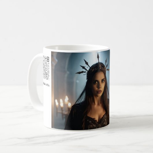 Barbarann DaVinci Tasse, 11 oz Kaffeetasse (Vorderseite Links)