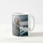 Barbarann DaVinci Tasse, 11 oz Kaffeetasse (VorderseiteRechts)