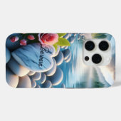 Barbaras Herz am Fluss Case-Mate iPhone Hülle (Rückseite (Horizontal))