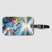 Barbaras Herz am Fluss Gepäckanhänger (Vorderseite (Horizontal))