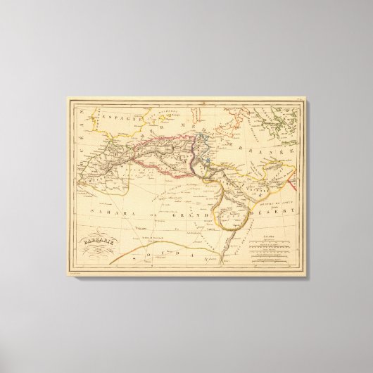 Barbarei Leinwanddruck (Vorderseite)