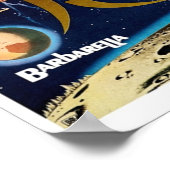 Barbarella 1968 Japanisch Poster (Ecke)