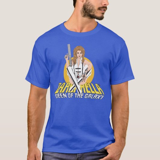 Barbarella lustig T-Shirt (Vorderseite)