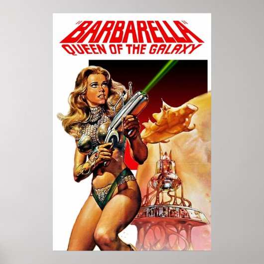 Barbarella Queen of the Galaxy Poster (Vorne)