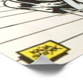 Barbarella Vintag Czech Movie Poster (Ecke)