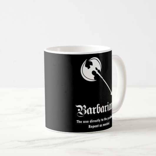 Barbaren Kaffeetasse (VorderseiteRechts)