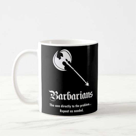 Barbaren Kaffeetasse (Links)