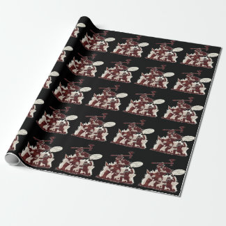 Barbaren sind Axt-Halter Geschenkpapier