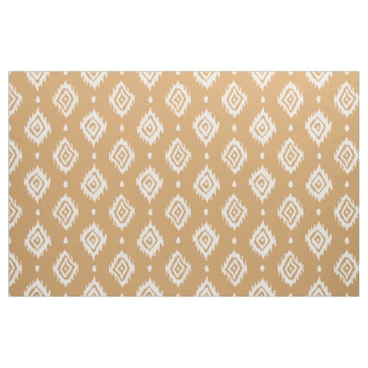 BarBARIAN Boho Ikat Diamant Gold Stoff (Fat Quarter (45,7 x 55,9 cm))