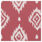 BarBARIAN Boho Ikat Diamant Red Stoff (Nahaufnahme)