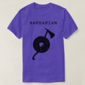 Barbarian Dark on Light T-Shirt (Design vorne)