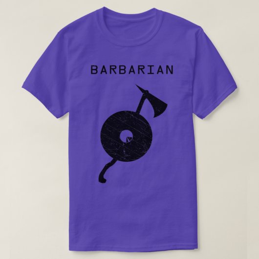 Barbarian Dark on Light T-Shirt (Design vorne)