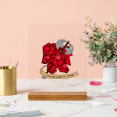 Barbarian Dice Design Acrylschild (Hochzeit)