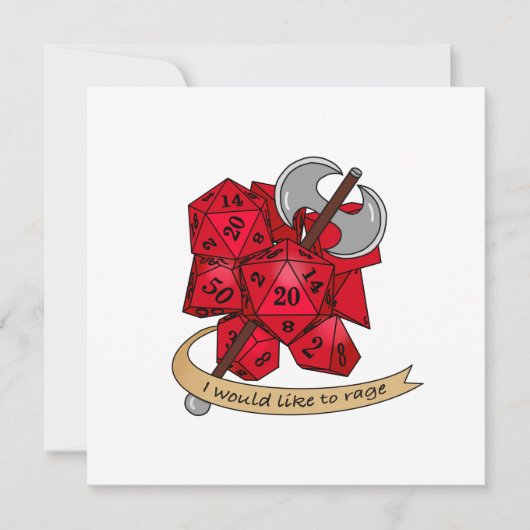 Barbarian Dice Design Ankündigung (Vorderseite)