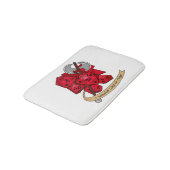 Barbarian Dice Design Badematte (Schrägansicht)