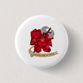 Barbarian Dice Design Button (Vorderseite)