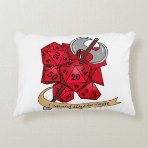Barbarian Dice Design Dekokissen
