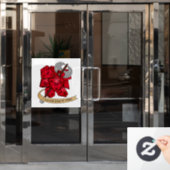 Barbarian Dice Design Fensteraufkleber (Büro Tür)