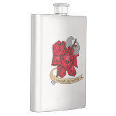 Barbarian Dice Design Flachmann (Rechts)