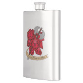 Barbarian Dice Design Flachmann (Links)