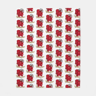 Barbarian Dice Design Fleecedecke